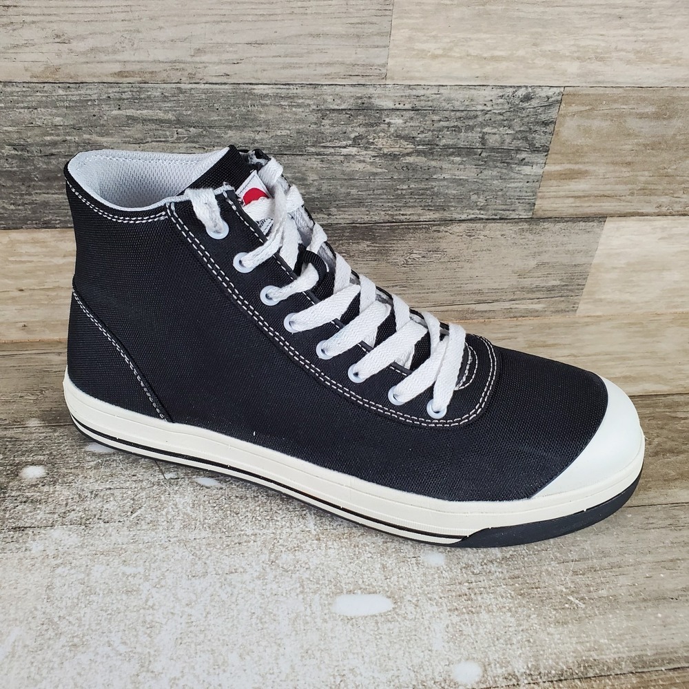 Avenger Mens Work Boots Sz 10 D Black Carbon Comp Safety Lace Up Comfort Sneaker